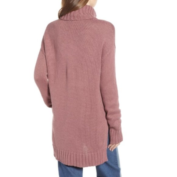 Halogen High/Low Turtleneck Sweater - Picture 2 of 8